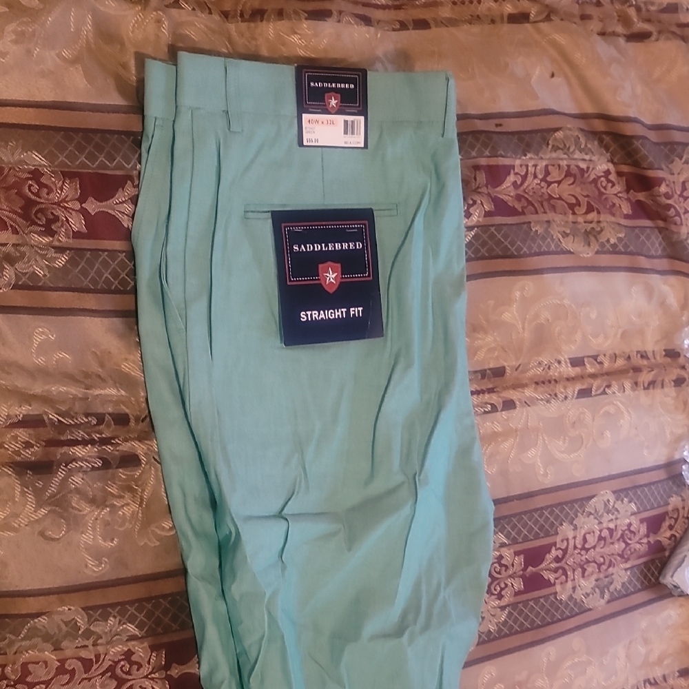 Saddlebred Men's Chinos - Mint Green